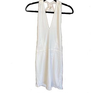 Abercrombie & Fitch Cream Halter Mini Dress – Size XXSP (NWT)